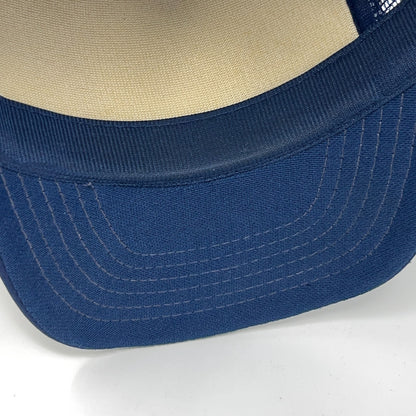 Vintage California Highway Patrol Eureka Trucker Hat Baseball Cap Snapback Blue