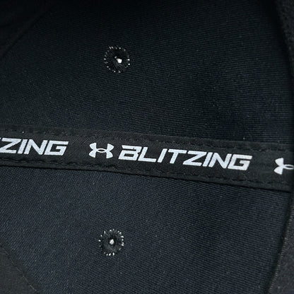 Under Armour UA Freedom Hat Baseball Cap Patriotic USA Black Flex Fitted S-M