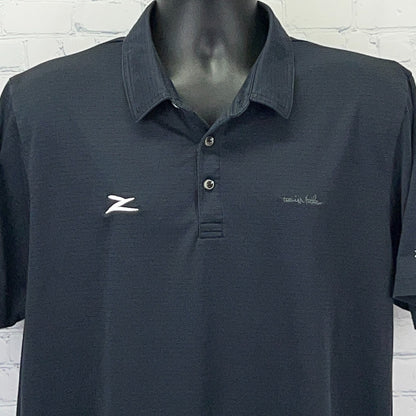 TravisMathew Zouk Group Zinna 2.0 Polo Shirt XL X-Large Navy Golf Corporate Logo