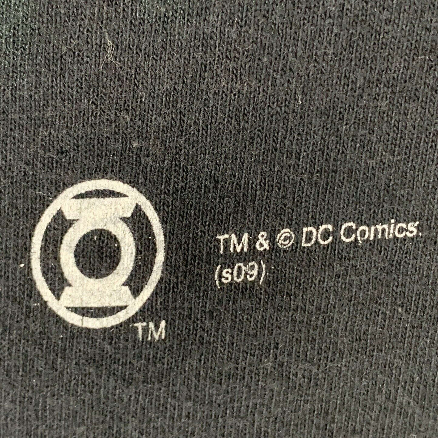 Linterna Verde Will camiseta Graphitti DC Comics cómic superhéroe 2009 pequeño