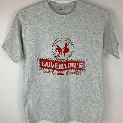 Vintage Governors Chattanooga Tennessee T Shirt Large 90s Honky Tonk Mens Gray