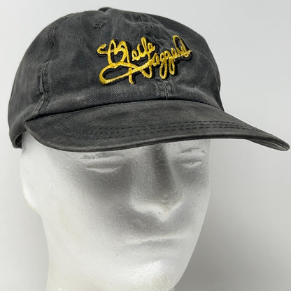 Vintage 90s Merle Haggard Dad Hat Baseball Cap Country Western Strapback Black