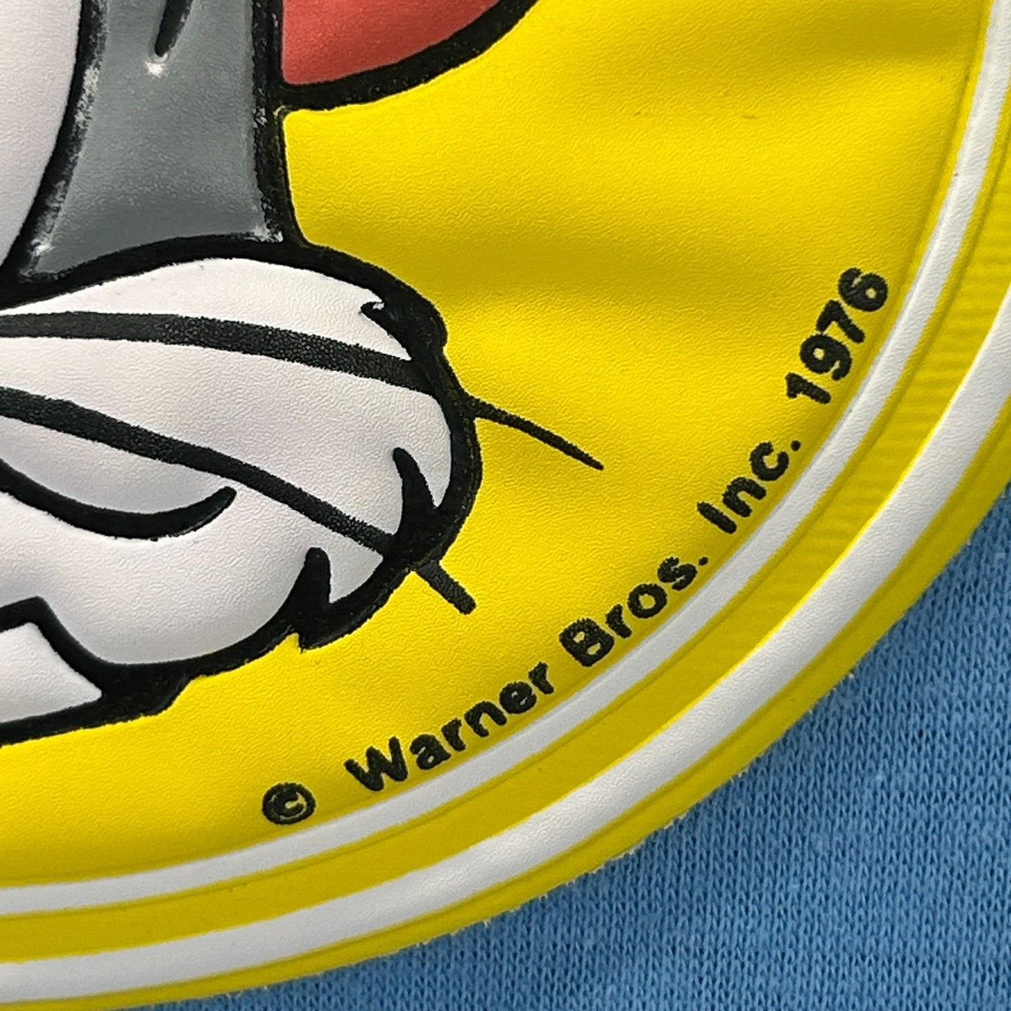 Vintage 70s Bugs Bunny USA T Shirt Patriotic Independence Day Blue Tee M Medium