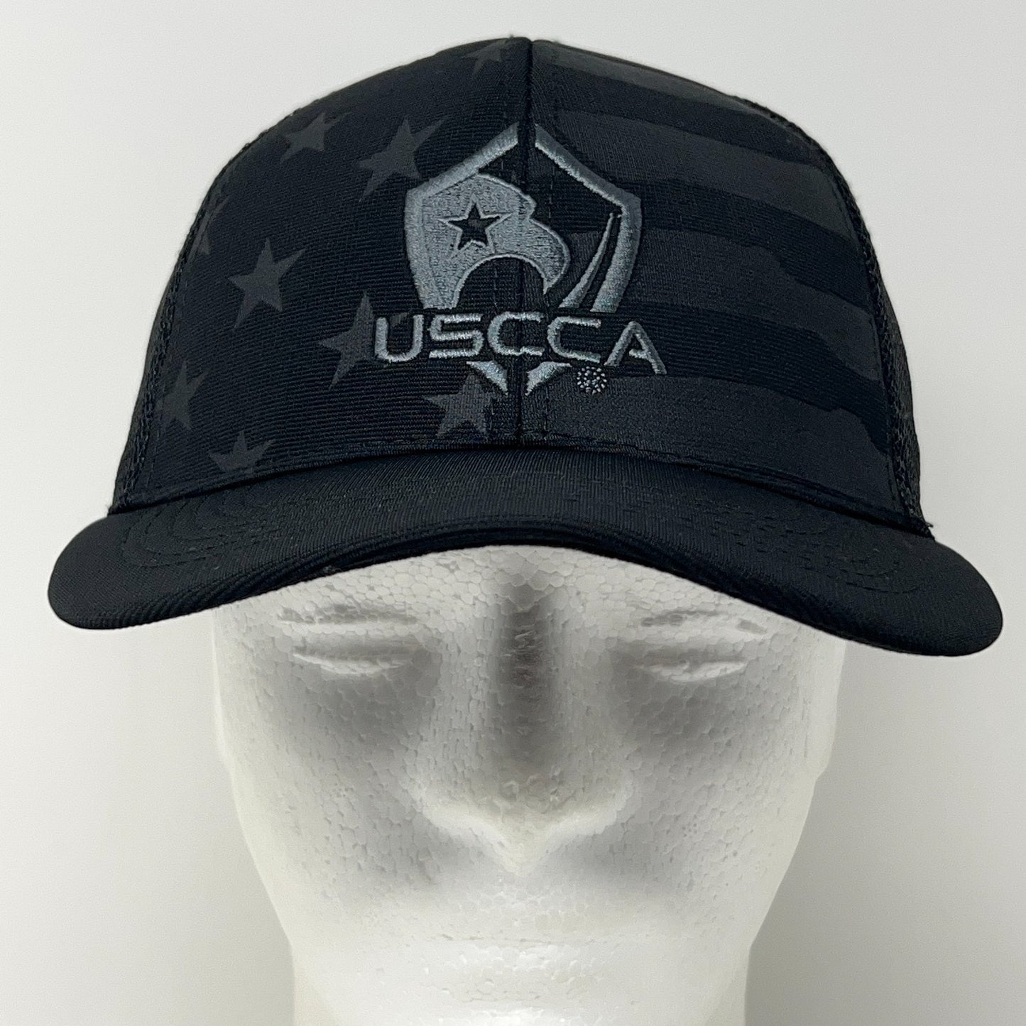 USCCA Trucker Hat Baseball Cap Concealed Carry Guns Firearms Mesh Snapback Black