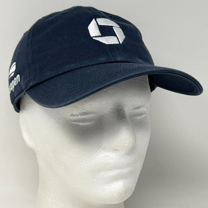 US Open Chase Bank Dad Hat Baseball Cap Tennis Tournament 47 Strapback Blue