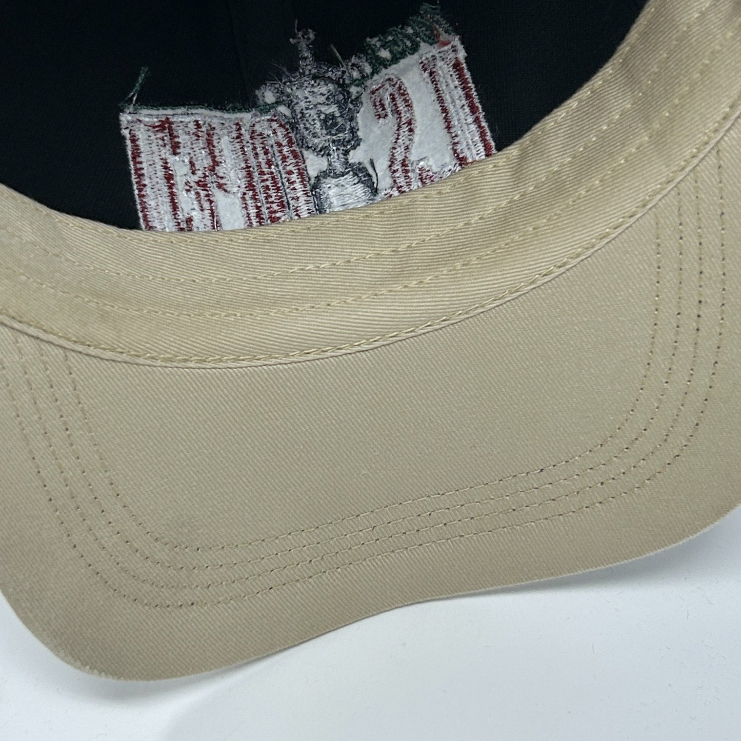 Vintage 2000 US Open Pebble Beach Hat Cap Black Tiger Woods 100th Golf Strapback