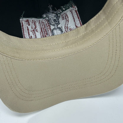 Vintage 2000 US Open Pebble Beach Hat Cap Black Tiger Woods 100th Golf Strapback