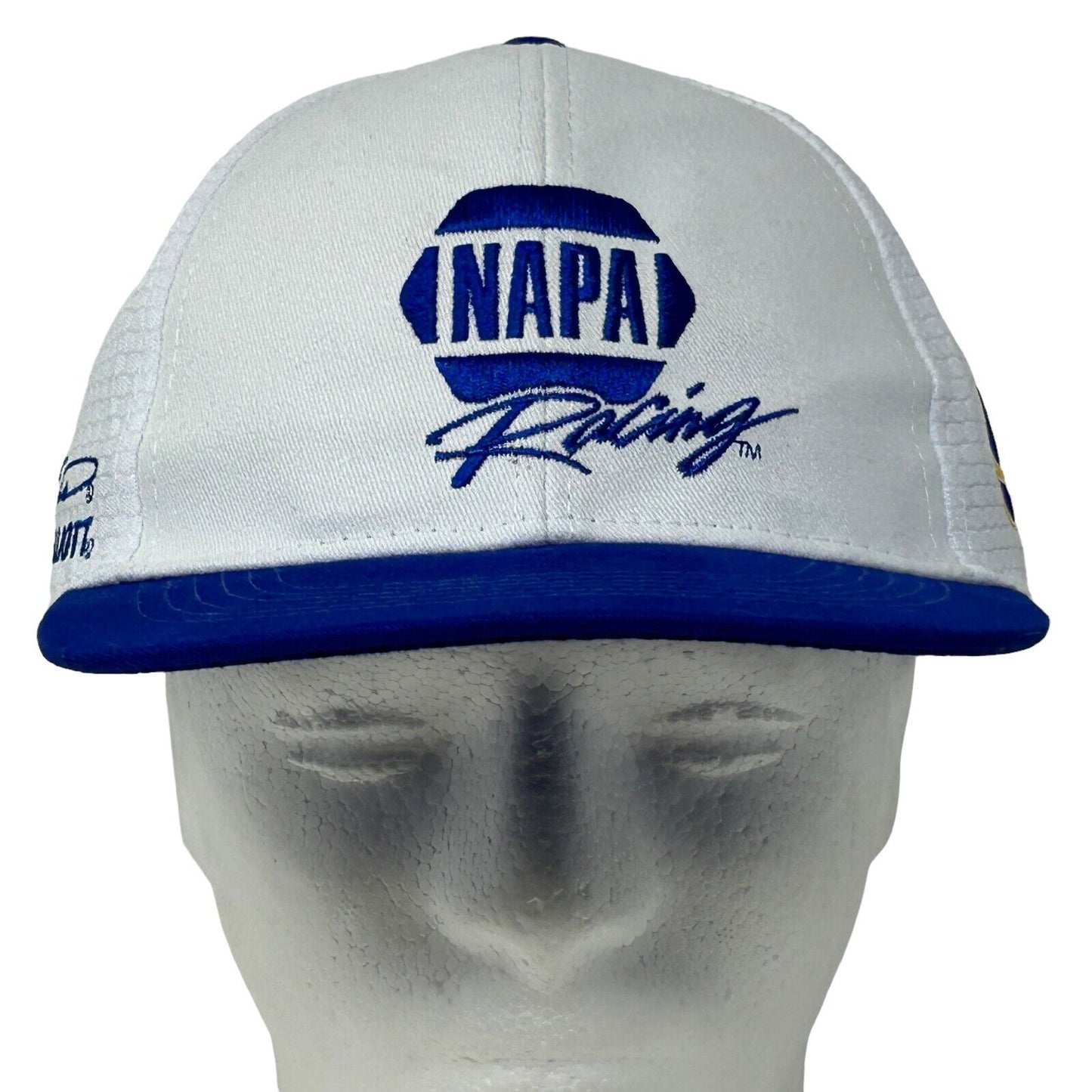 Gorra de béisbol NAPA Racing Chase Elliott con correa para el hombro, color blanco, para deportes de motor NASCAR