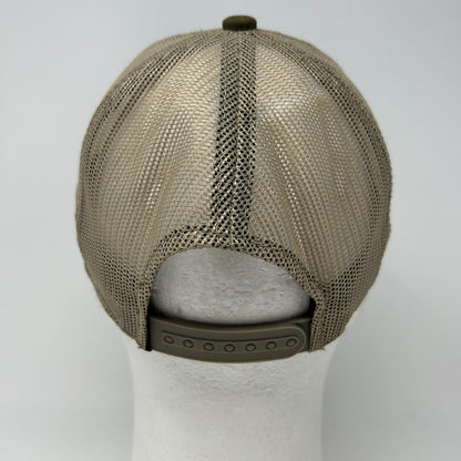 Vortex Optics Trucker Hat Baseball Cap Camouflage Hunting Hunter Snapback Beige