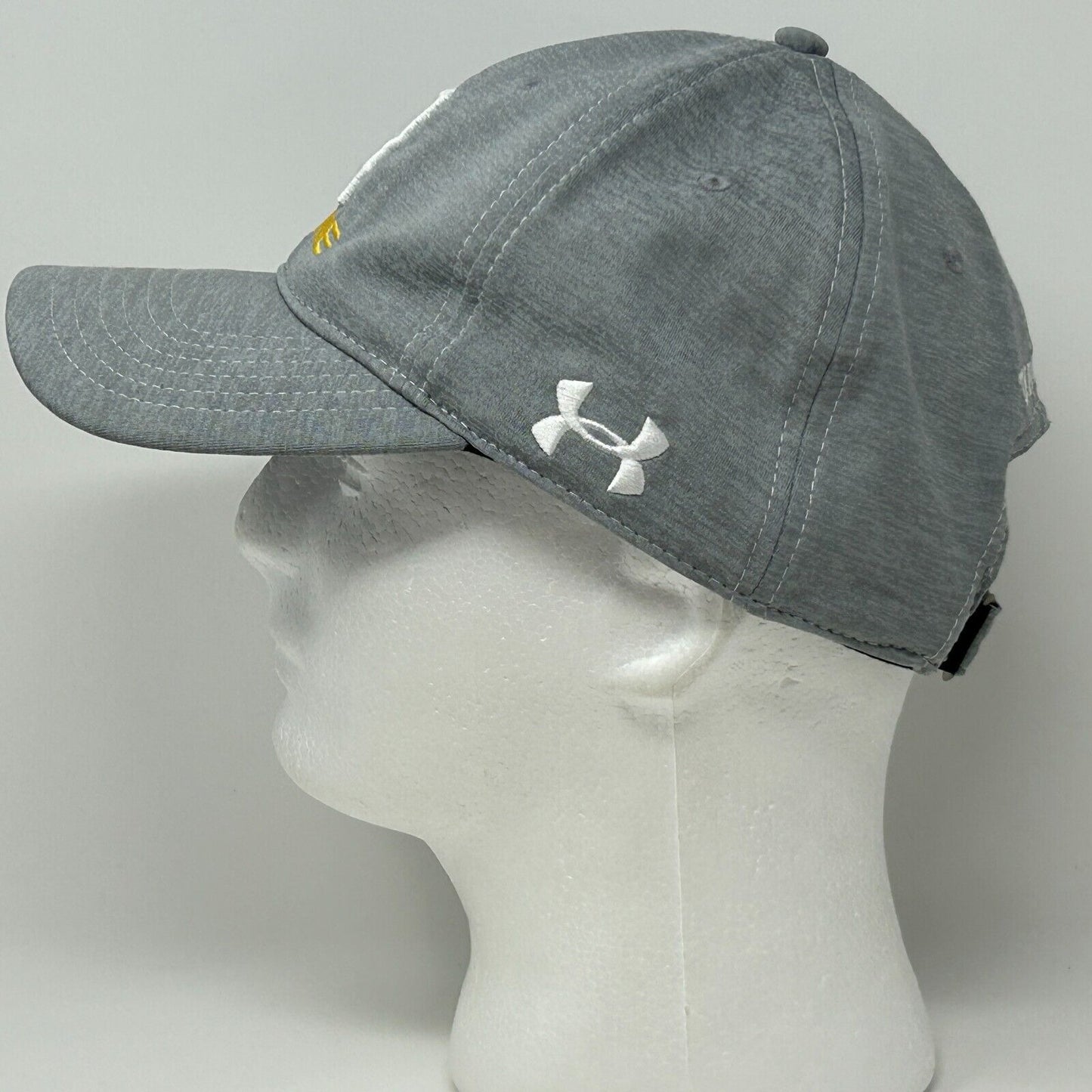 特里尼大学雷霆棒球帽 灰色 Under Armour Snapback 六片式