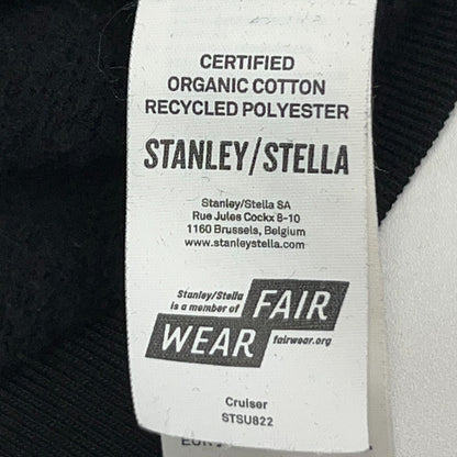 Aero Jet Airline Hoodie XL X-Large Black Aviation Airplane Stanley Stella Hooded