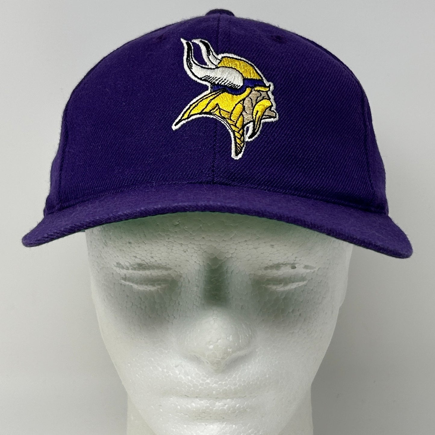 Vintage 90s Minnesota Vikings Hat Cap Purple NFL Snapback Twins Enterprise