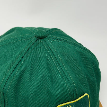 Vintage 90s John Deere Hat Baseball Cap Green Farm Tractor Snapback K-Products
