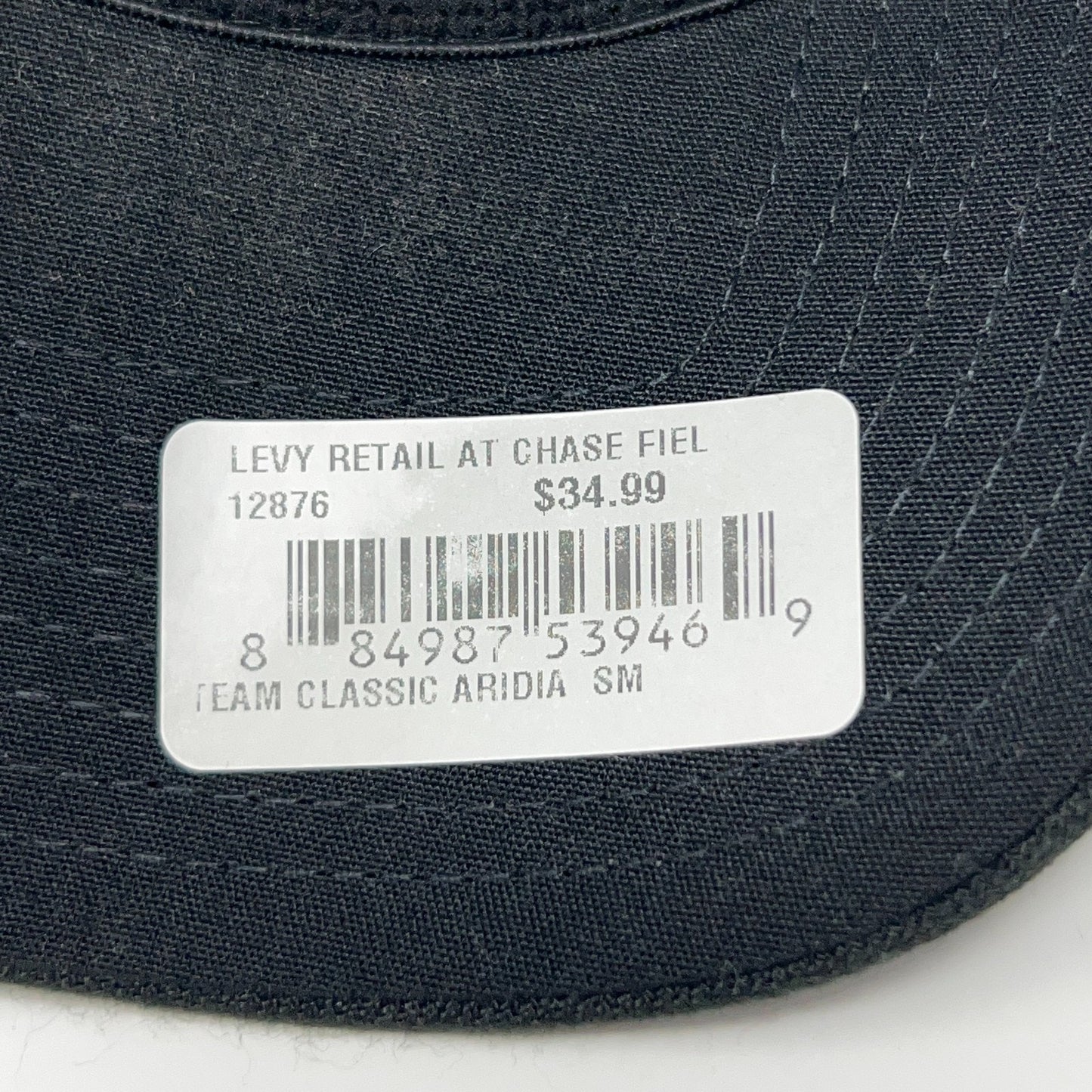 Arizona Diamondbacks Hat Baseball Cap New Era 39Thirty MLB Black Flex Fitted S-M