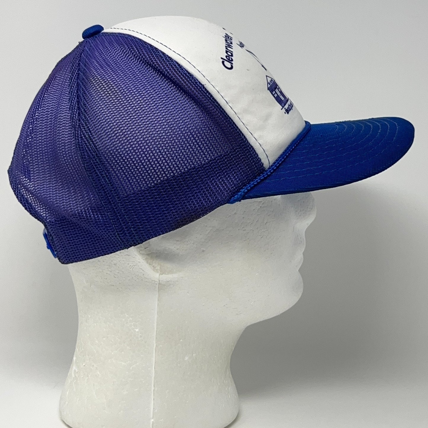 Vintage Southeast Jr High School Trucker Hat Baseball Cap Austin Snapback Blue