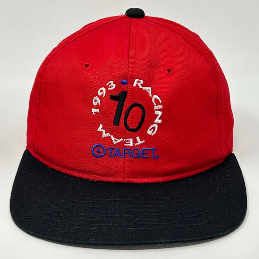 Vintage Target Racing Team Hat Baseball Cap Arie Luyendyk Indycar Snapback Red