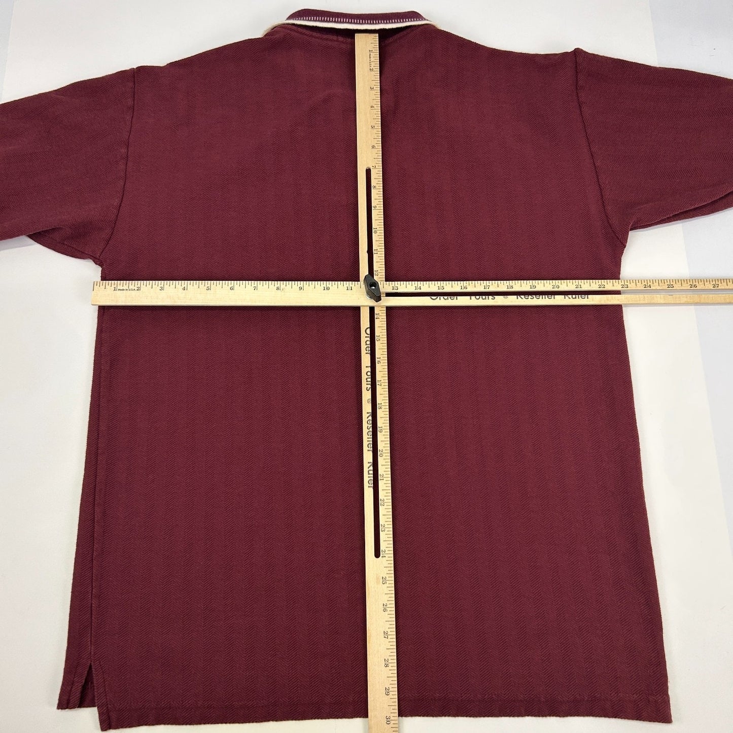 Vintage 90s Meta Lake Lodge Polo Shirt Nakina Ontario Canada Red Mens XL X-Large