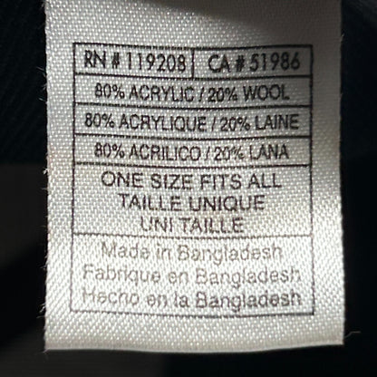 Atlanta Falcons Hat Cap Football NFL Reebok Strapback 6 Panel Wool Blend Black