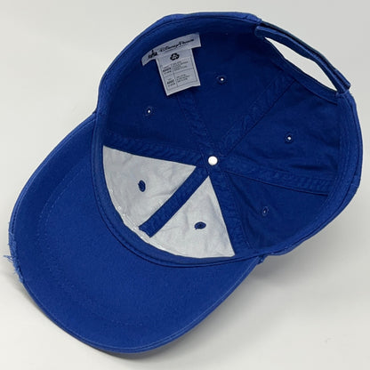 Monsters University MU Hat Baseball Cap Disney Parks Monsters Inc Strapback Blue