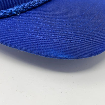 Vintage 90s Toy Show Ipava Illinois Hat Baseball Cap Tractor Rope Snapback Blue