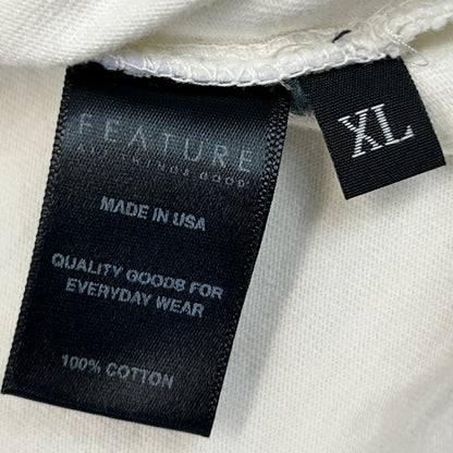 Feature x Saucony Greetings From Dreamland USA T Shirt UFO White Tee XL X-Large