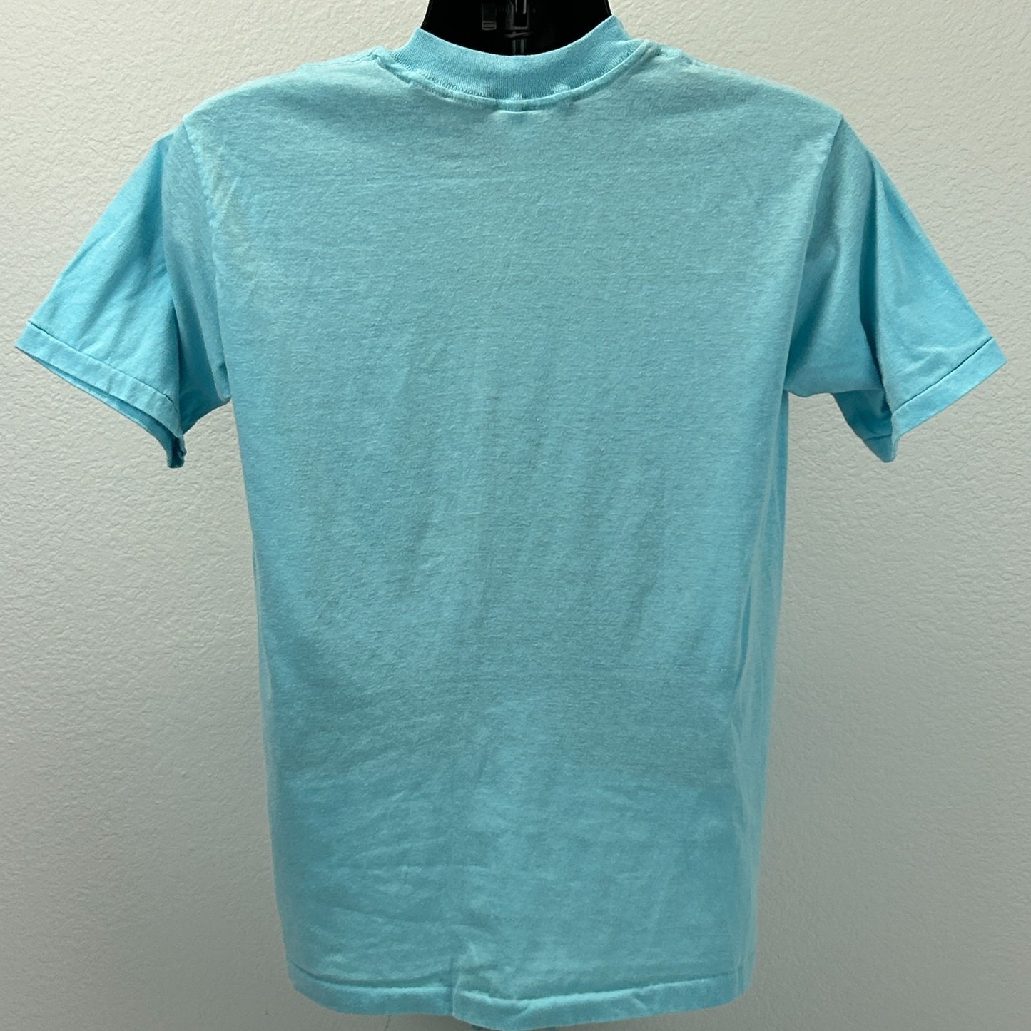 Vintage Northern Cardinal Birds T Shirt Mens M Medium Blue 80s Eureka Springs