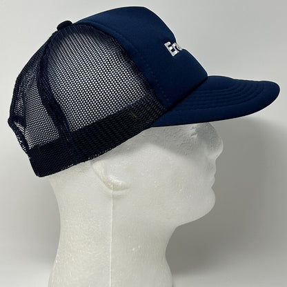 Vintage Eradicane Herbicide Trucker Hat Cap Blue 80s Farmer Pesticides Snapback