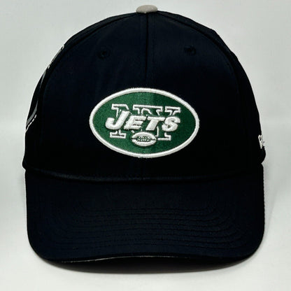 New York NY Jets Hat Black NFL On Field Reebok Baseball Cap Flex Fitted L/XL