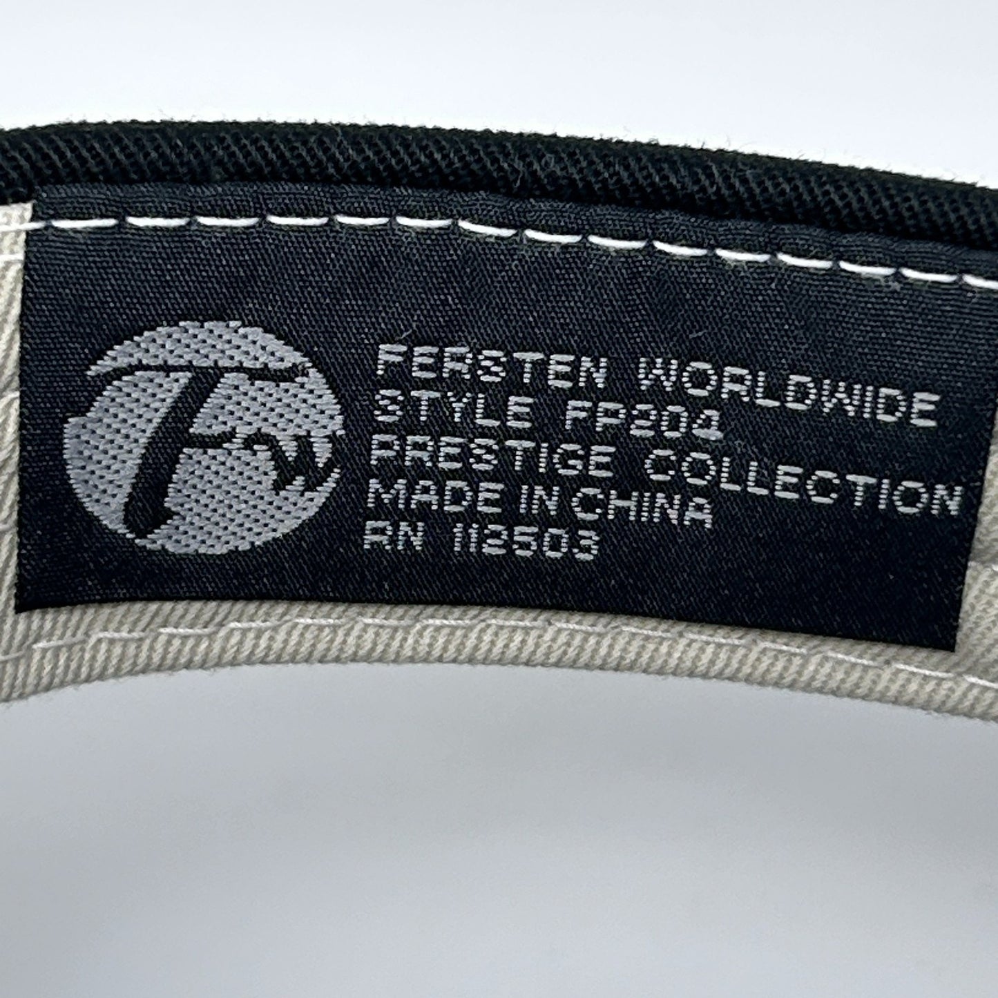 Castrol Oil Visor Hat Cap Mechanic Auto Repair Black Strapback