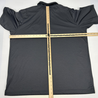 Las Vegas Golden Knights 2018 Stanley Cup Polo Shirt Antigua Black XL X-Large