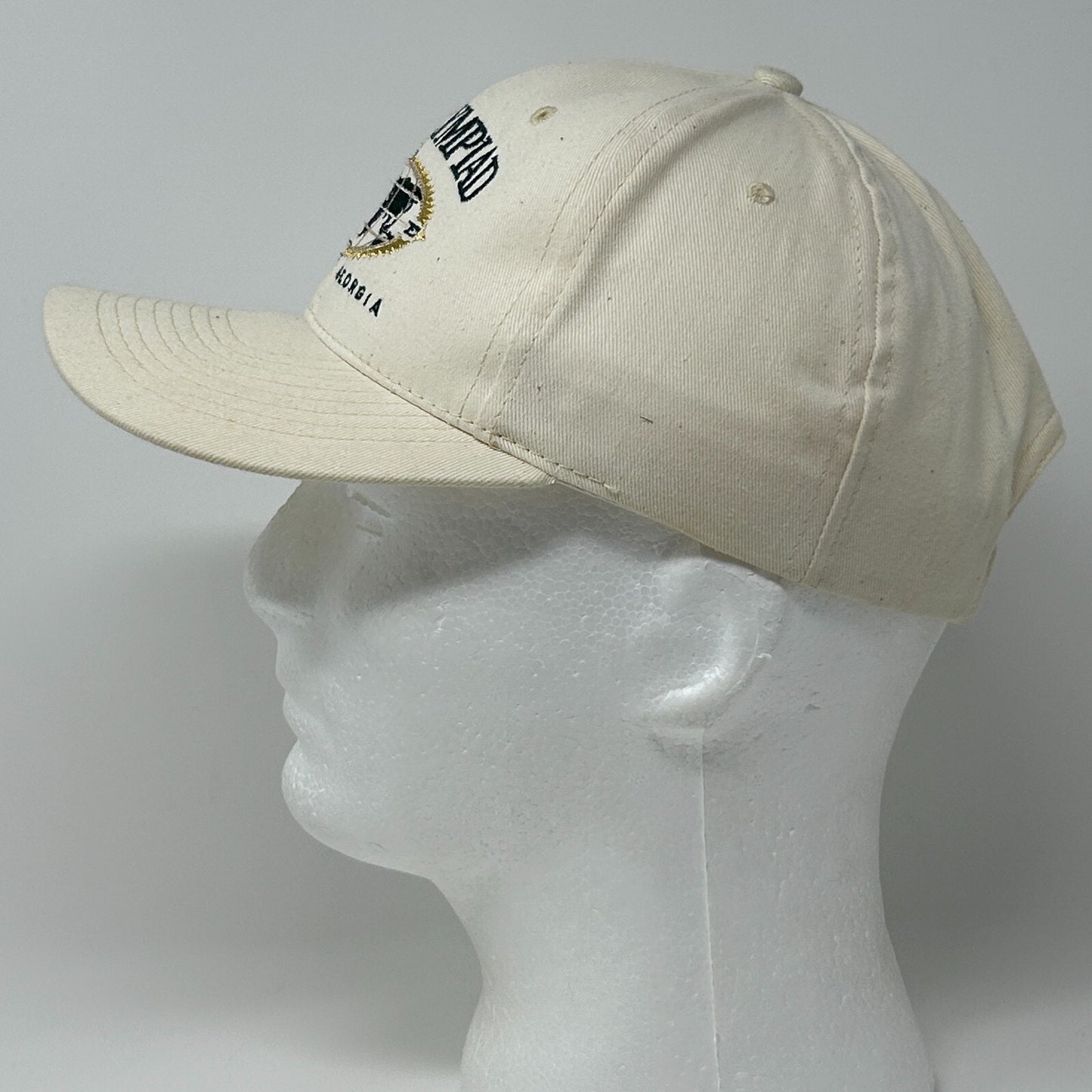 Vintage XXVI Olympiad Atlanta Hat Baseball Cap 1996 Summer Olympic Games White