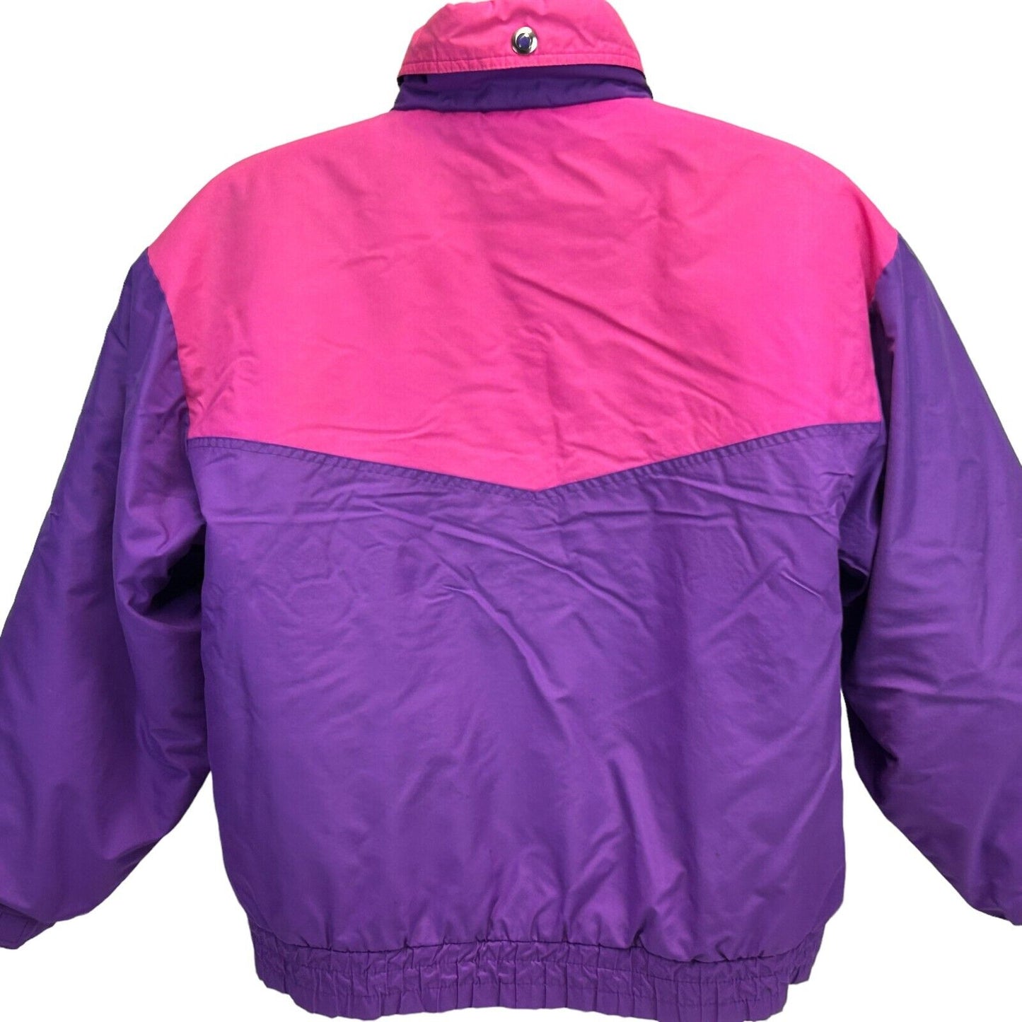 Steep Slopes Vintage 90s Ski Snow Jacket Large Skier Skiing Mens Purple