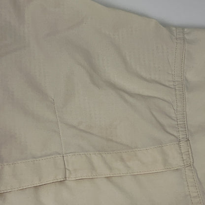 ExOfficio Air Strip Lite Button Front Shirt Fishing Vented LS Beige XL X-Large