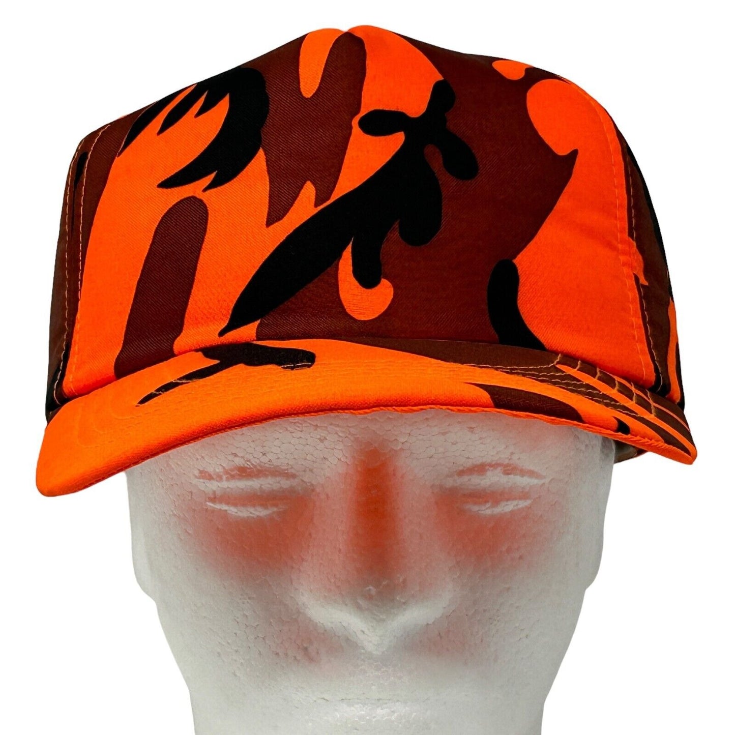 Winchester Camo Vintage 90s Baseball Hat Cap Hunting Hunter Orange Camouflage