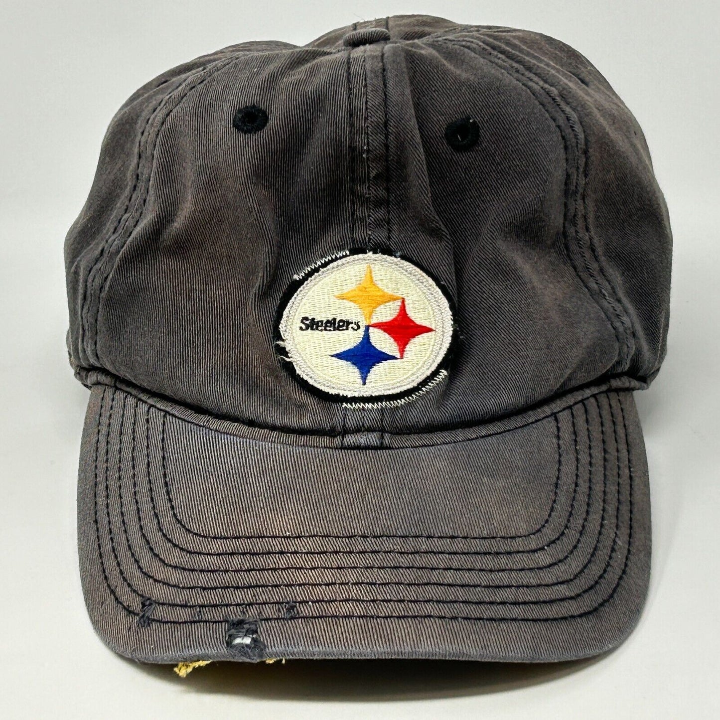 Gorra de béisbol de los Pittsburgh Steelers, ajustable, talla L/XL, Old Orchard Beach, color negro