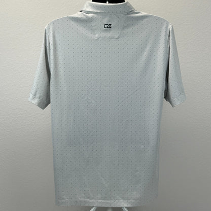 Las Vegas Raiders Polo Shirt White NFL Short Sleeve Cutter & Buck Mens L Large