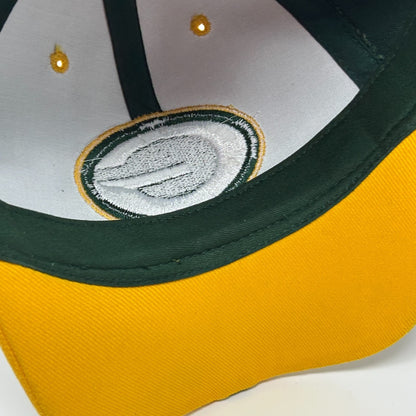 Green Bay Packers Hat Cap NFL Football 6 Panel Strapback Green