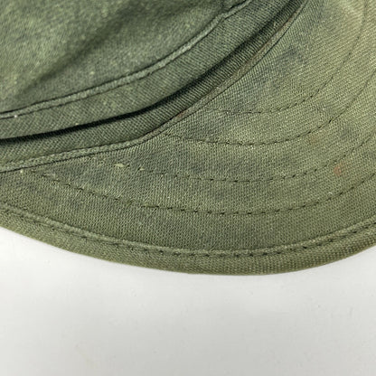 Vintage USMC Marines Utility Cover Hat OD Olive Green Military Cap 6 7/8