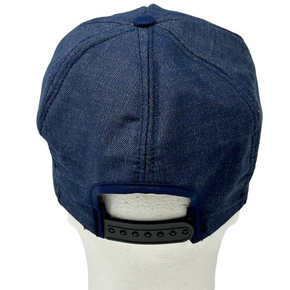 Sowega Grain Vintage 70s Hat Camilla Georgia Blue Chambray Denim Baseball Cap