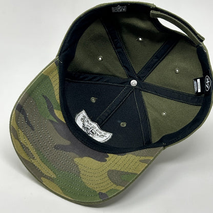 Las Vegas Raiders Hat Baseball Cap OD Olive Green 47 Brand Strapback Military