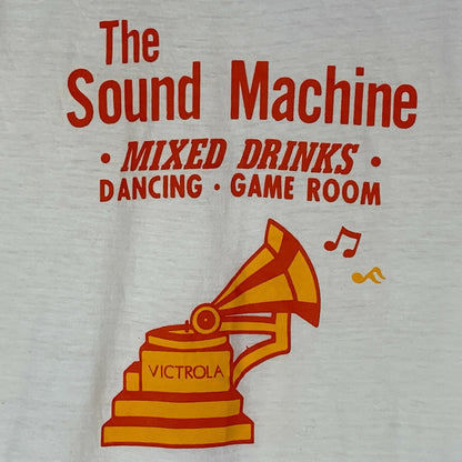 The Sound Machine Dance Bar Vintage 70s 80s Camiseta Huntsville Texas Disco Pequeña