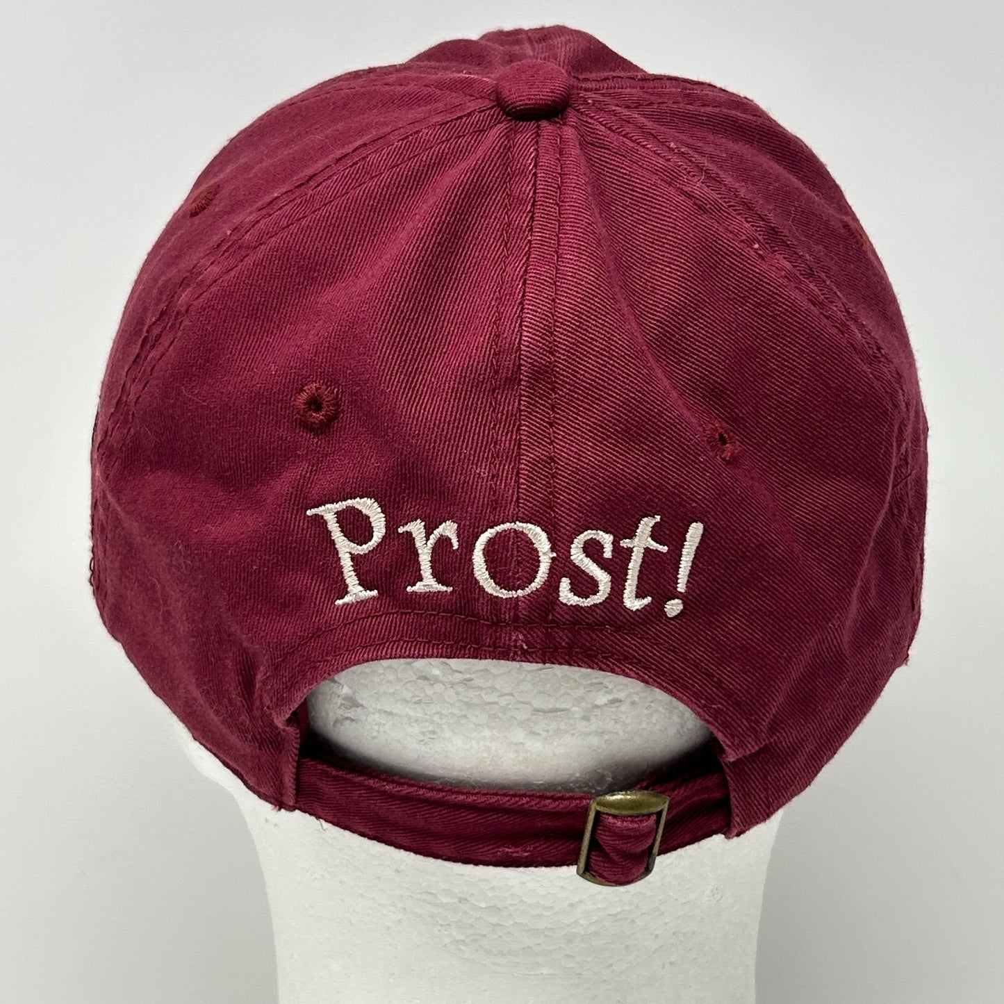 Oktoberfest Chippewa Falls Wisconsin Dad Hat Cap Red Octoberfest Prost Strapback