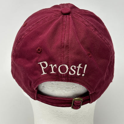 Oktoberfest Chippewa Falls Wisconsin Dad Hat Cap Red Octoberfest Prost Strapback