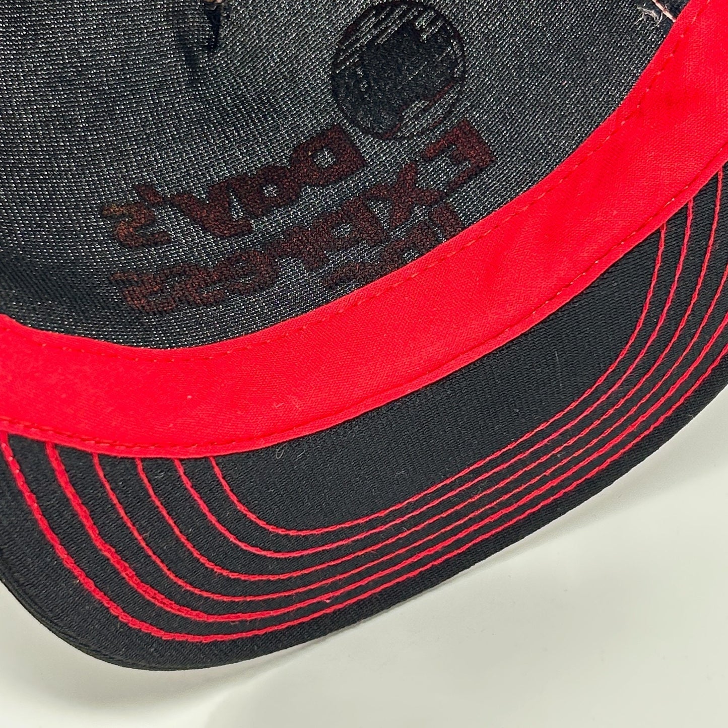 Vintage 80s Days Express Inc Trucker Hat Baseball Cap USA Mesh Snapback Black