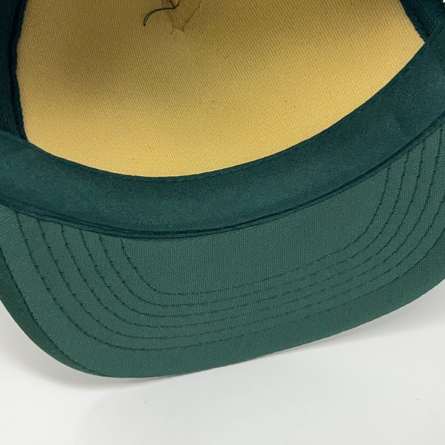 Vintage West Central Two Cylinder Club Trucker Hat Baseball Cap Green Snapback