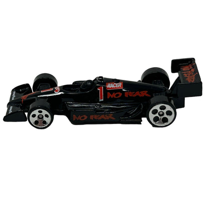 No Fear Thunderstreak Indy 500 Hot Wheels Diecast Race Car Black Vintage 90s