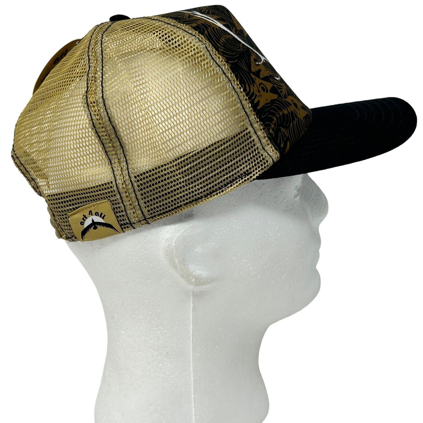 Gorra de béisbol de camionero para caza y pesca de Abby Paffrath, color beige