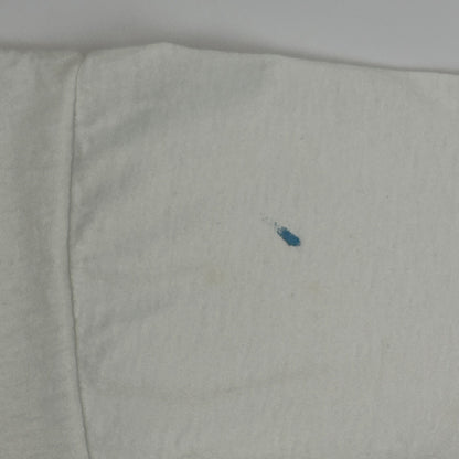 Vintage Scrub Shirt Scramble T Shirt Mens M Medium White Apple Computer Peoria