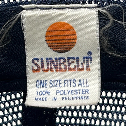 Vintage Sawyer Brown Trucker Hat Cap Blue Country Western Music Band Snapback