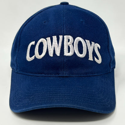 Vintage 90s Nike Dallas Cowboys Hat Cap Blue NFL Pro Line Snapback Swoosh